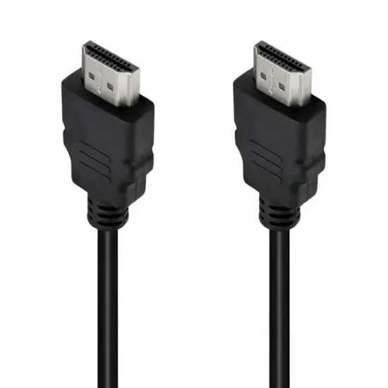 PowerMaster PM-31396 Plastik Düz Siyah 50 cm Poşetli HDMI Kablo resmi