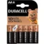 Duracell Basic İnce AA Kalem Pil 6'lı resmi