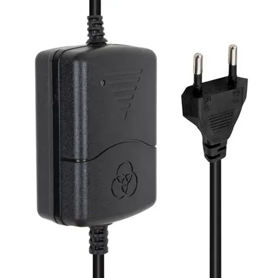 Powermaster PM-31770 12 Volt - 1 Amper - 12 Watt 5.5*2.5 Mm Uçlu İki Ucu Kablolu Masaüstü Adaptör resmi