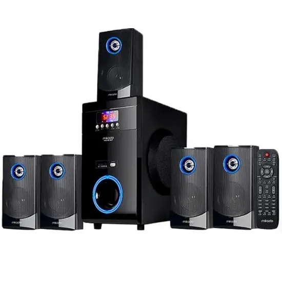 Mikado MD-813BT 5+1 USB/SD/FM Destekli Bluetooth Hoparlör - Speaker resmi