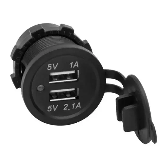 Pano Tipi USB IC-266C  8-32 Volt Kulaksız 30 Mm resmi