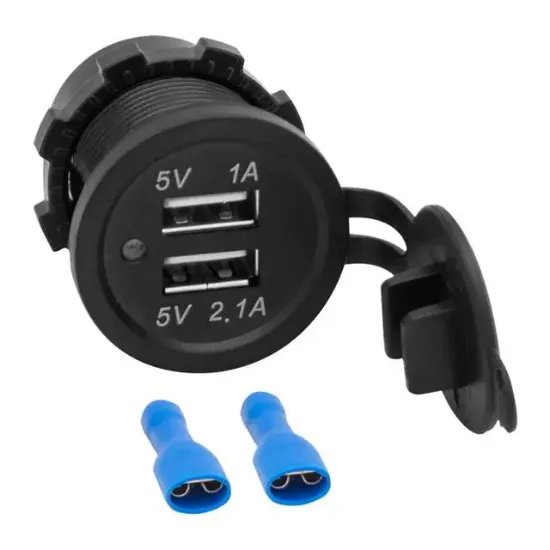 Pano Tipi USB IC-266C  8-32 Volt Kulaksız 30 Mm resmi