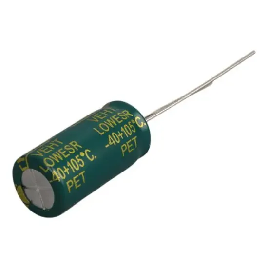27 MF 400 V İnce Uzun Bacak Kondansatör resmi