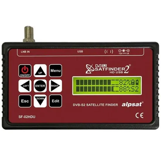 Satfinder 2 HD+ Plus Lcd Ekran Digital Uydu Yön Bulucu resmi