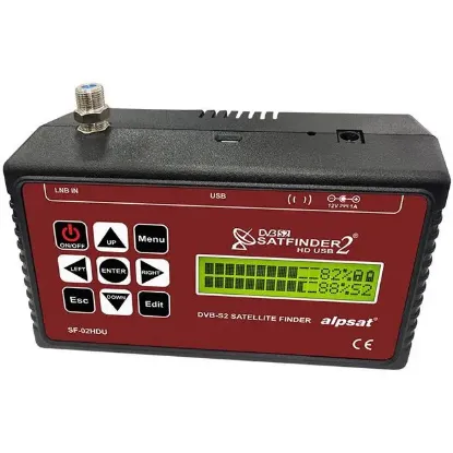 Satfinder 2 HD+ Plus Lcd Ekran Digital Uydu Yön Bulucu resmi