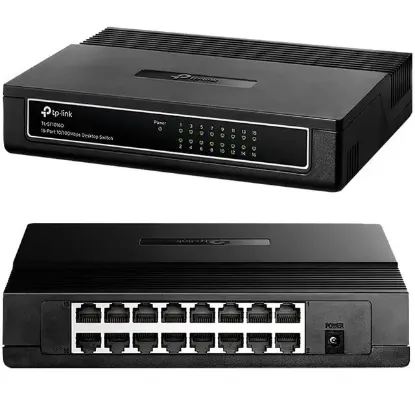 TP-Link TL-SF1016D 16 Port 10-100 Mbps Ethernet Switch resmi