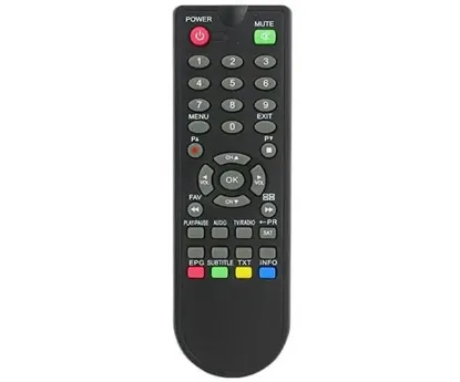 Mersat Extra Mini PVR - Rowell USB - Herz HR-7200 PVR - Rose DR-7400 - Microstar MSR-8 Uydu Alıcı Kumanda resmi