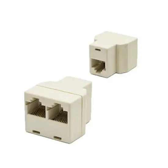 RJ 45 1 Dişi - 2 Dişi Çevirici 8P8C resmi
