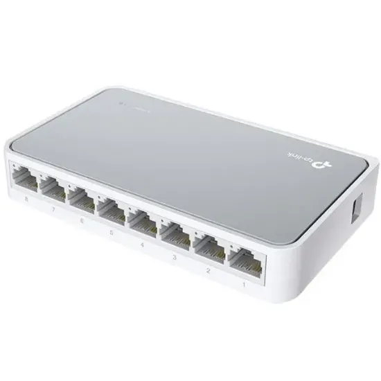 TP-Link TL-SF1008D 8-Portlu 10/100Mbps Masaüstü Switch resmi