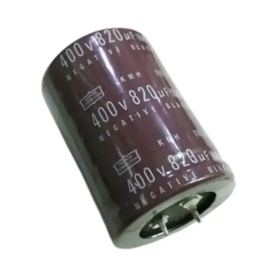 820 MF 400 V Kondansatör resmi