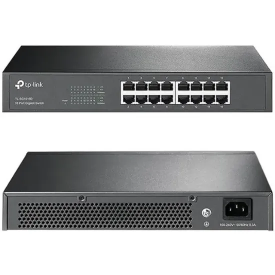 Tp-Link TL-SG1016D 16 Port Gigabit Ethernet Switch resmi