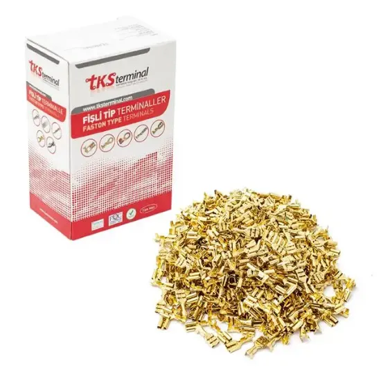 PowerMaster TKS-1D 6.3 Dişi Terminal Kablo Pabuç (300'lü Paket) resmi