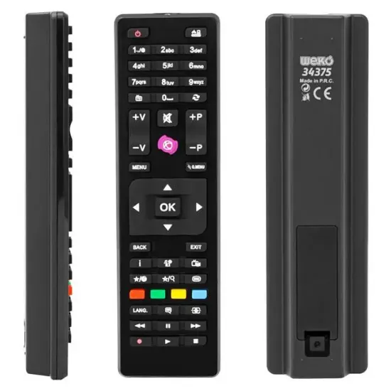 Telefunken - Vestel - Seg - Regal RC4875 Kare Göbek Mini Lcd Led Tv Kumandası  resmi