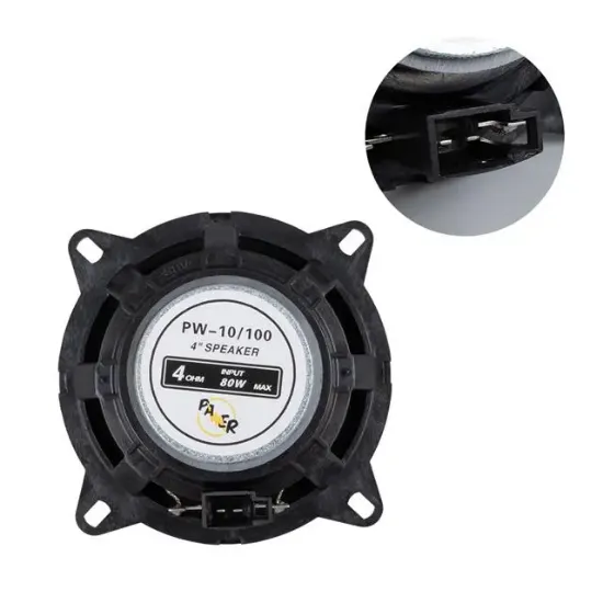 Powermaster PW-10/100 4 Ohm 80 Watt 10 Cm Tekli Hoparlör resmi