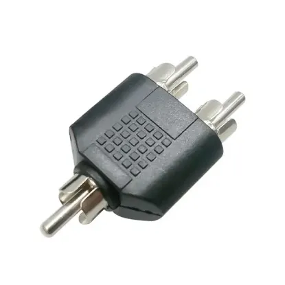 1 Rca Erkek / 2 Rca Erkek Çevirici Jack resmi
