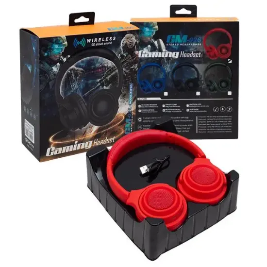 Powermaster GM-026 Gaming Oyuncu Mikrofonlu Kablosuz Kulaklık resmi