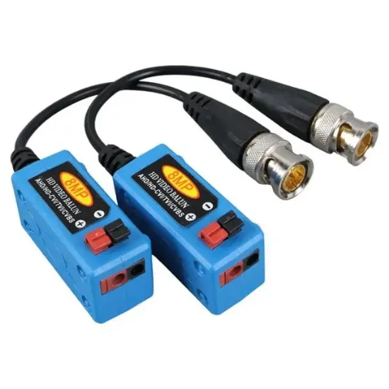 Powermaster PM-3893 8MP MAX 600 Metre HD-TVI/CVI/AHD/CVBS HD Video Balun resmi