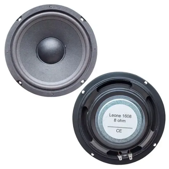 Leone 1608 16 Cm 8 Ohm Tweter'sız Tekli Hoparlör resmi
