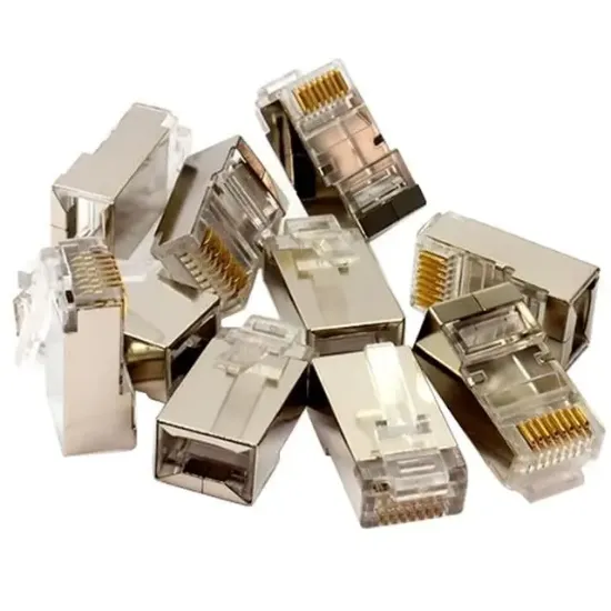 Powermaster Metal Rj45 Cat6 Metal Uç 8p/8c 100'lü Paket Fiyat resmi
