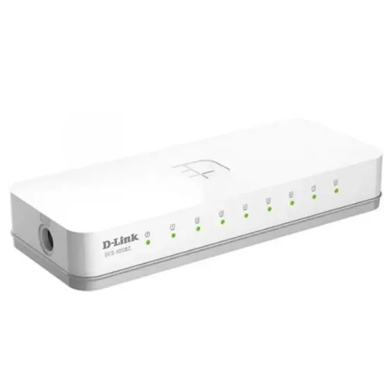 D-Link DES-1008c 10/100 Mbps 8 Port Ethernet Switch resmi