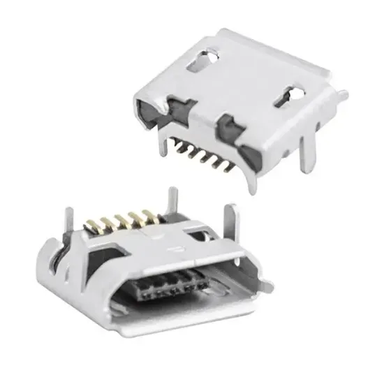 IC-266A-1 Micro USB 4 Şaseli Pinli resmi