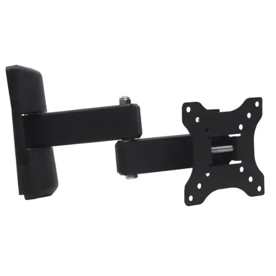 Powermaster PWR-H24 10''-27'' Çift Kollu Kilitli Hareketli TV Duvar Askı Aparatı resmi