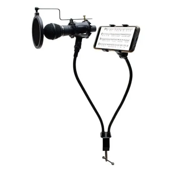 Powermaster KG-24 Bir Telefon Bir Mikrofon Tutacağı resmi