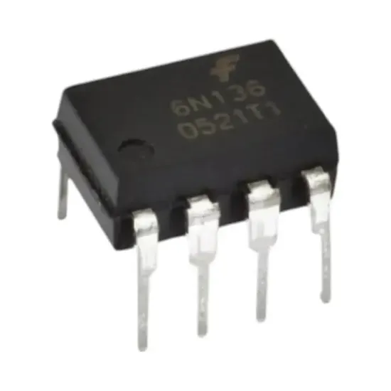 6N136 Dip-8 Optokuplor Entegre Devre resmi