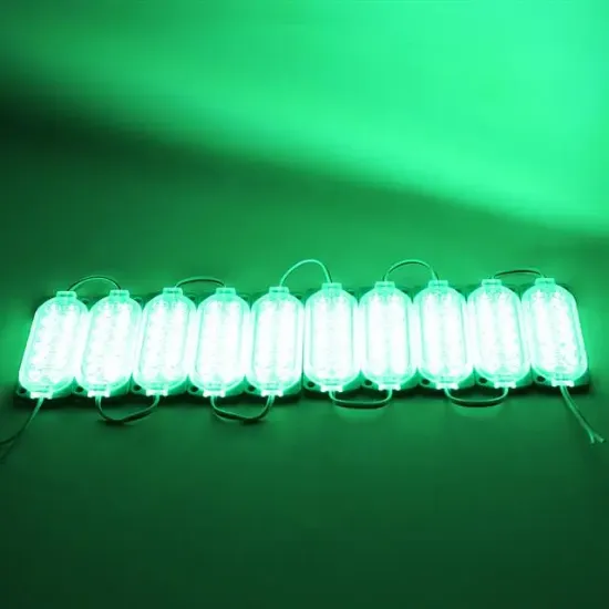 Powermaster 24 Volt 2.4 Watt Tek Renk Yeşil 2835 Modül Led resmi