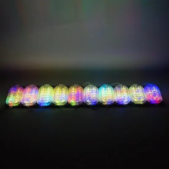 Powermaster Parlak Yanıp Sönen RGB 24 Volt 1.2 Watt  2835 Modül Led resmi