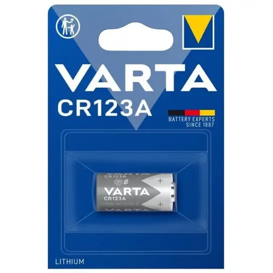 Varta CR123A 3 Volt Lityum Pil Tekli resmi