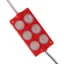 Powermaster 24 Volt 3 Watt Kırmızı 3030 Cob Modül Led 75*40 resmi