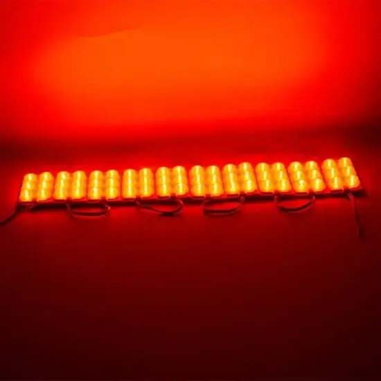 Powermaster 24 Volt 3 Watt Kırmızı 3030 Cob Modül Led 75*40 resmi