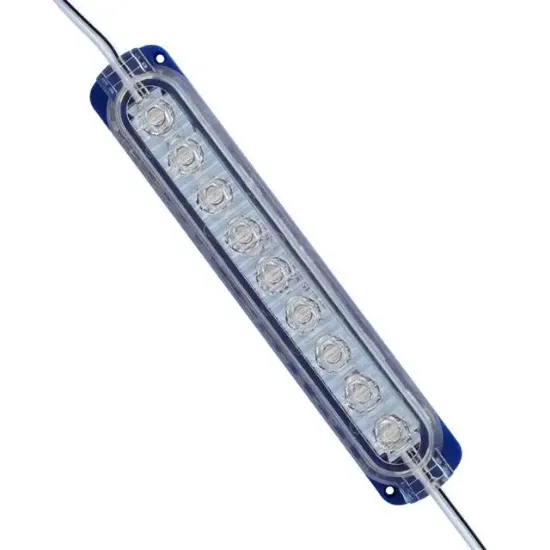 Powermaster 24 Volt 2.4 Watt Tek Renk Mavi 2835 Modül Led 14*32.5 resmi