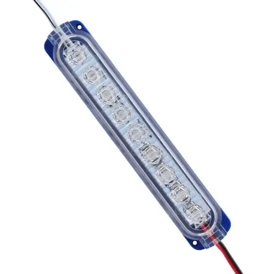 Powermaster Parlak Yanıp Sönen Mavi 24 Volt 1.2 Watt 2835 Modül Led 14*32.5 resmi