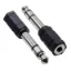 6,3 mm Stereo Erkek-3,5 mm Stereo Dişi Çevirici resmi