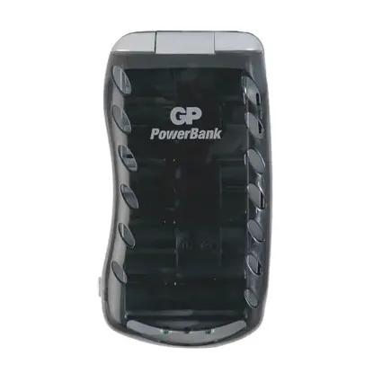 GP Universal (AA-AAA-9V-C-D Boy) Ni-Mh Pil Şarj Cihazı PB19GSMTB-2GB1 resmi