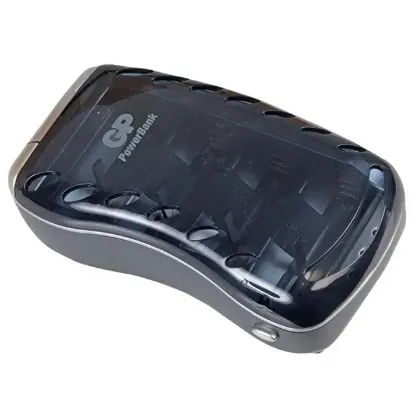 GP Universal (AA-AAA-9V-C-D Boy) Ni-Mh Pil Şarj Cihazı PB19GSMTB-2GB1 resmi