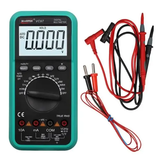 PowerMaster VC-97 True RMS Profesyonel Dijital Multimetre Ölçü Aleti resmi