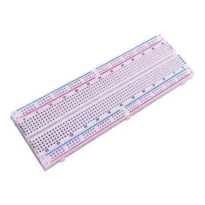Elektromer MB-102 830 Delik 16.5Mm/5.4Mm/0.85Mm Büyük Boy Bread Board resmi