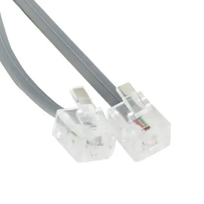 Telefon Kablosu 3 Metre 2 Pin Soketli resmi