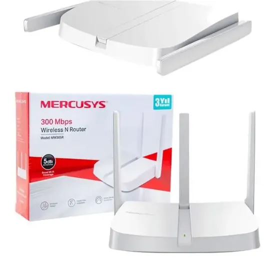 Mercusys MW305R 300 Mbps 3 Antenli Wifi-N Access Point Router resmi