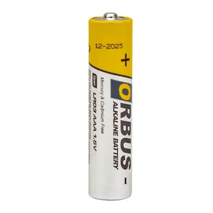 Orbus ORB-LR03-4B 1.5V AAA 60 Adet Alkalin İnce Kalem Pil resmi