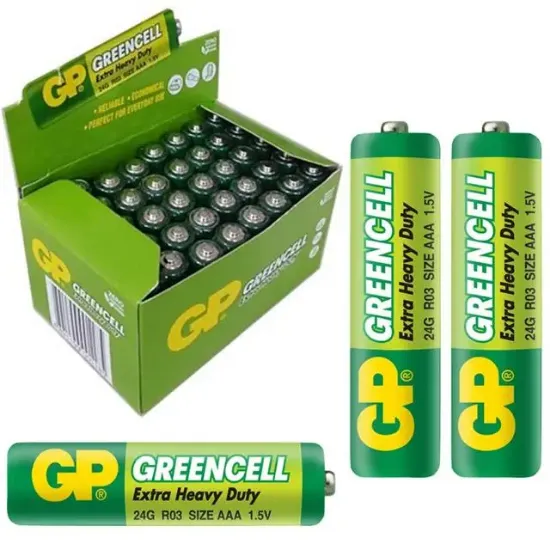 GP 24G-2S2 Greencell AAA 40'lı İnce Kalem Pil resmi