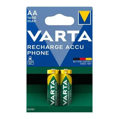 Varta T399 1.2V 1600 mAh Şarjlı AA Kalem Pil (2'li Paket) resmi