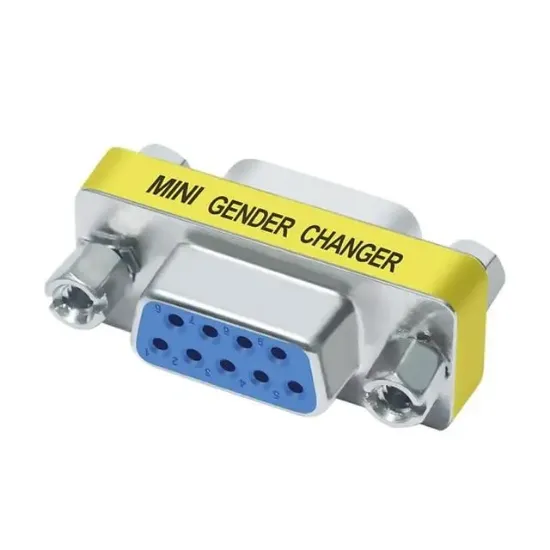 PowerMaster PM-6861 DB9 RS232 Dişi-Dişi (F2F) 9 Pin Çevirici Ara Adaptör resmi