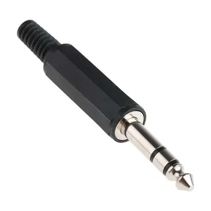 Powermaster 6.3 Mm Stereo Plastik Gitar Jack resmi