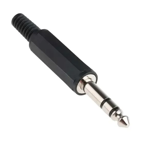 Powermaster 6.3 Mm Stereo Plastik Gitar Jack resmi