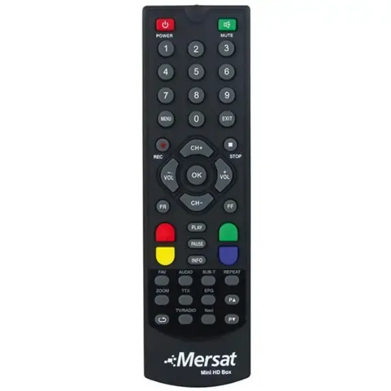 Hiremco Cobra HD / Mersat Mini Hd Box Hdmi+Scart / Besttel Mini HD Uydu Alıcı Kumandası resmi