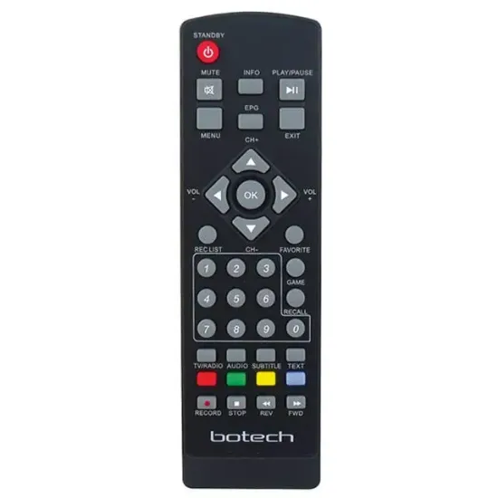 Botech BC-7200 Uydu Alıcı Kumandası resmi